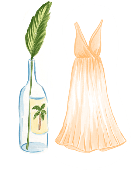 Desenho de palmeira