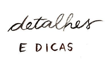 Título detalhes e dicas