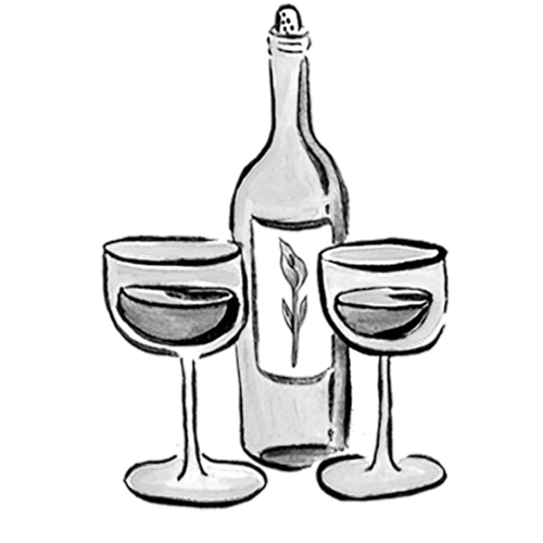 Desenho de alianças.